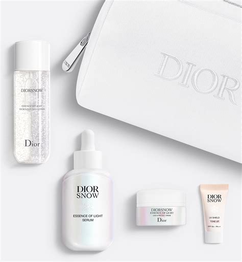 diorsnow skin care line.